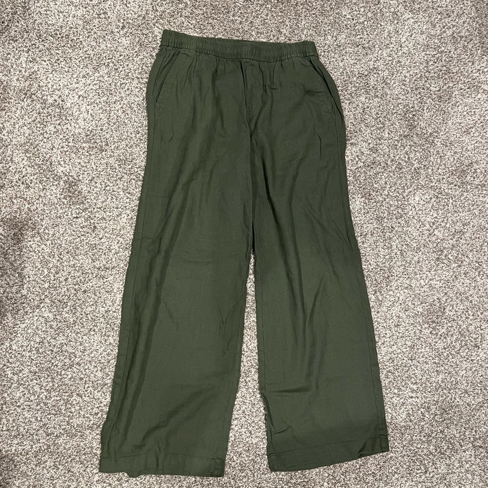 Old Navy Wide Leg Canvas Pants